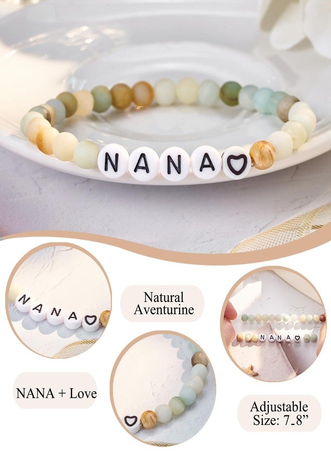 Shonyin Nana Christmas Gifts from Grandkids, Nana Bracelet for Women Grandma Gifts Birthday Mothers Day Gift - Image 4